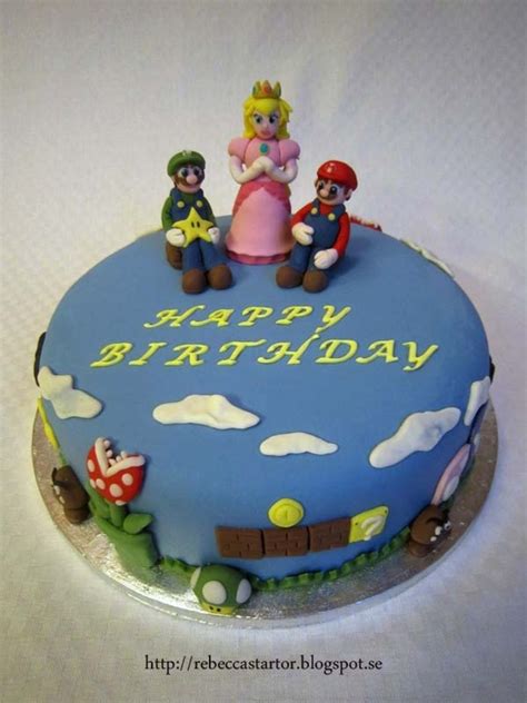 Super Mario Birthday Cake - CakeCentral.com