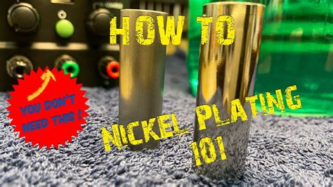 How To Nickel Plating At Home How Easy YouTube