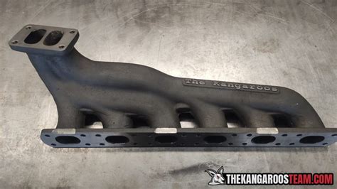 M M M Top Mount Cast Iron T Twin Scroll Turbo Manifold The