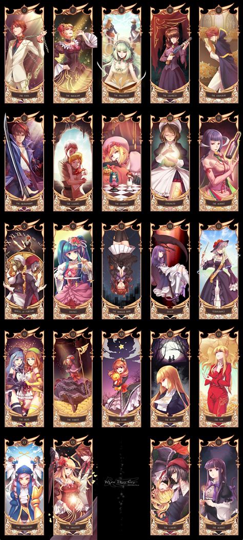 Anime Tarot Cards Show - Anime Nations