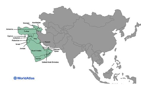 How Many Countries Are There In Asia? - WorldAtlas