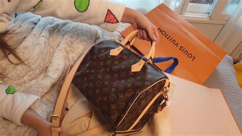 Louis Vuitton Unboxing Speedy Youtube