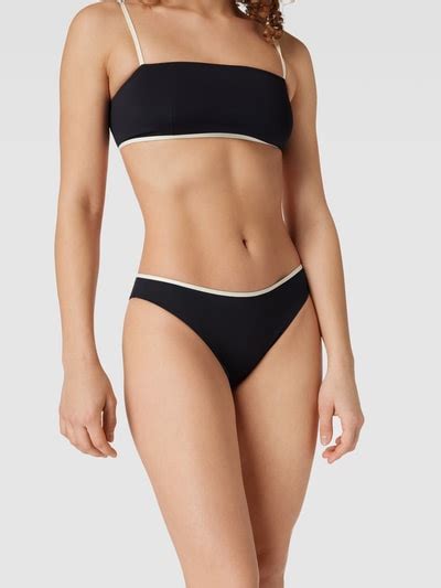 Mymarini Bikini Hose Mit Label Detail Blau Online Kaufen