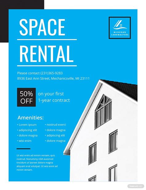 For Rent Flyer Template Word