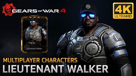 Gears Of War 4 Multiplayer Characters Lieutenant Delmont Walker