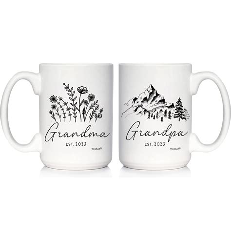 Buy Grandparents Mugs 2023, Grandparent Mugs 2023, Grandparents Mug Set ...