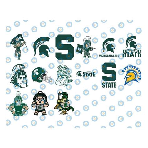 15 Files Michigan State Football svg, Michigan State New Des - Inspire ...