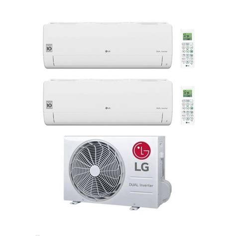 LG Climatizzatore DualSplit Libero Smart 12 18 MU3R19 U23 Classe A