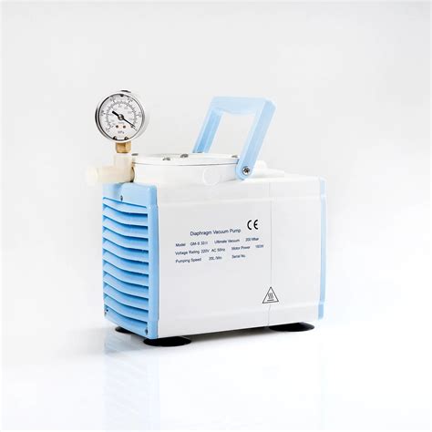 Lab Mini Diaphragm AC Vacuum Pump With Electric Type 20L Min Suction