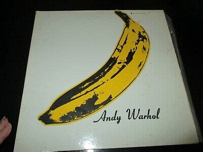 VINTAGE LP ALBUM VELVET UNDERGROUND NICO ANDY WARHOL BANANA COVER ...