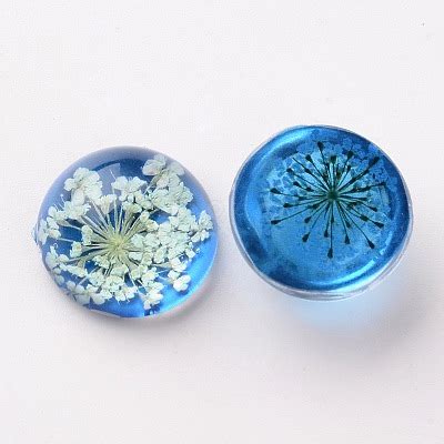 Wholesale Handmade Glass Flat Back Cabochons Jewelryandfindings