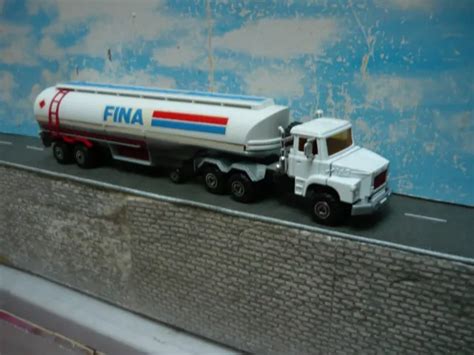 Majorette Scania Citerne Fina S Rie Ech Made In France Eur