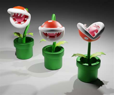 Artstation Piranha Plant From Mario Resources