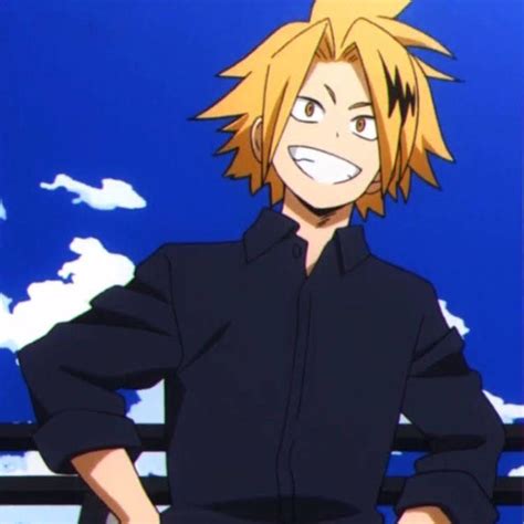Kaminari Pfp Denki Kaminari Wallpapers Hero Academia Desktop Boku 4k