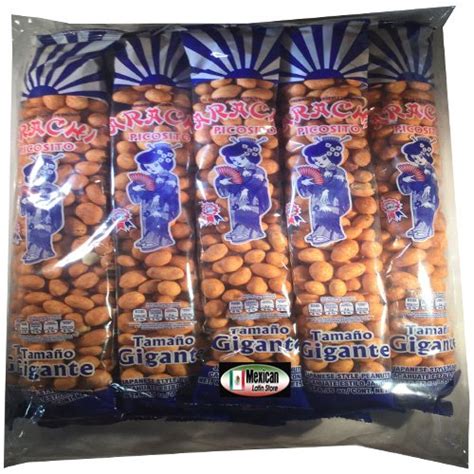 Arachi Japanese Style Peanuts Wchili Cacahuate Estilo