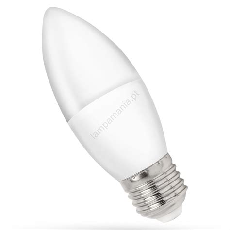 Lâmpada LED E27 4W 230V 6000K Lampamania