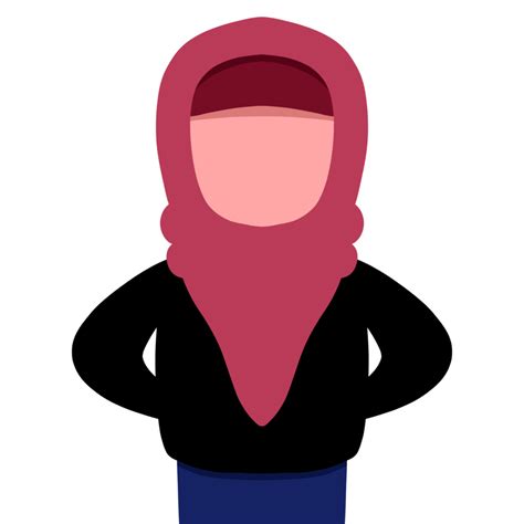 niña hijab muslimah ramadhan dibujos animados 21749718 PNG