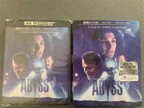 THE ABYSS 4K Ultra HD Blu Ray Ultimate Collector S Edition With Slip