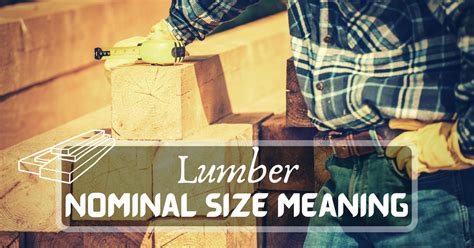 nominal lumber sizes