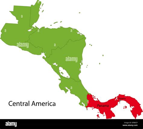 Mapa De Provincia De Panama Immagini Senza Sfondo E Foto Stock