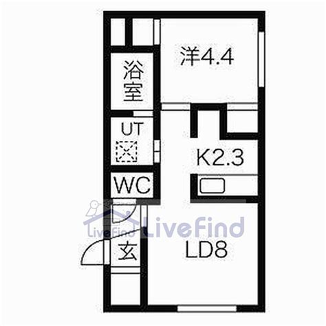 札幌市営地下鉄東西線 南郷13丁目駅 地上4階建て 築12年 北海道札幌市白石区栄通13 42万円／1ldk 洋44 Ld8k23