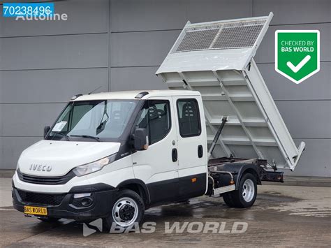 Iveco Daily C Euro Dubbel Cabine Kipper Kg Trekhaak Tipper Be