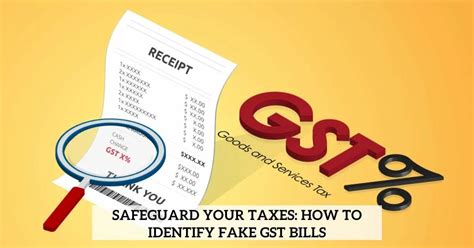 How Can You Determine A Fake Gst Bill