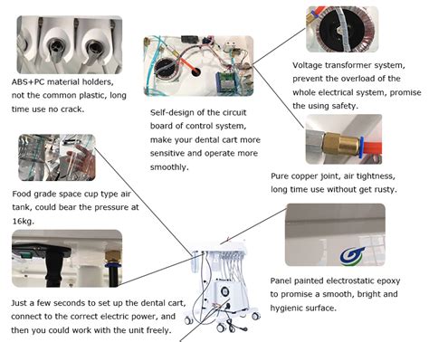 Portable Veterinary Dental Unit & Ultrasonic Scaler, Drill, Polisher ...