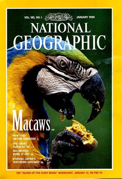 National Geographic January 1994 National Geographic Back Issues