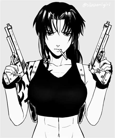 Artstation Revy Reiquant Slashonigiri Black Lagoon Anime Black