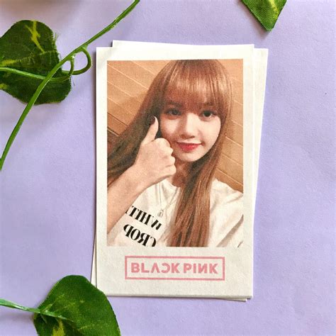 Blackpink Polaroid Style Fotokarten Kpop Etsy De