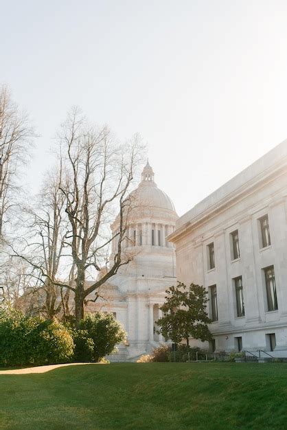 Premium Photo Olympia Usa March Washington State Capitol On A