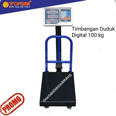 Jual Timbangan Duduk Digital Kg Kg Tora Beras Sembako Paket