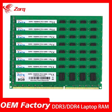 Wholesale 10PCS DDR3 RAM PC 4GB 8GB 1600Mhz 1600 240 Pins PC3 10600S