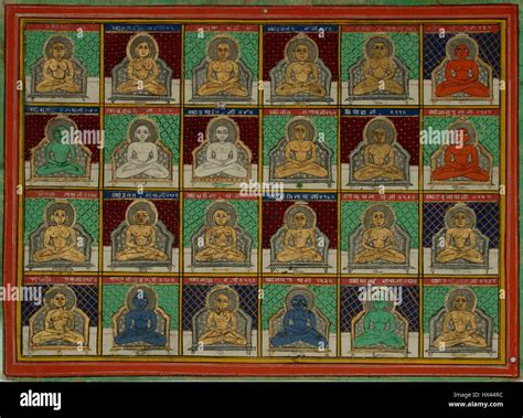 jain  tirthankaras stock photo alamy