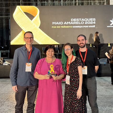 Maio Amarelo Sptrans Recebe Pr Mio Por A Es Educativas No Tr Nsito