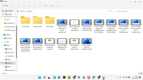 How To Create A Folder In Windows 11 YouTube