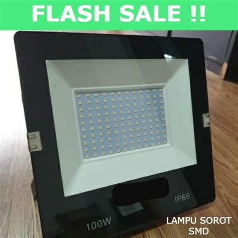 Promo Lampu Sorot Led Watt Taman Smd Lampu Jalan Sorot W Tembak