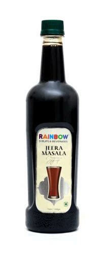 Rainbow Jeera Masala Syrup Packaging Size 750ml At Rs 100 Bottle In Surat