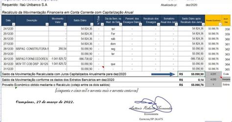 Planilha Excel Cálculo Cheque Especial Perícia Judicial R em Hot Sex