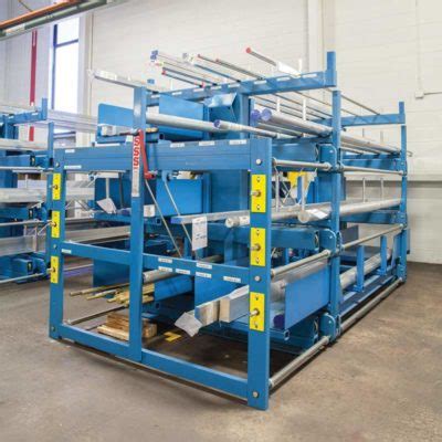 Roll-Out Cantilever Rack - Industrial Racking Systems - SpaceSaver Racks