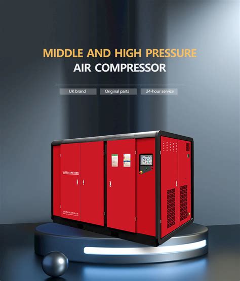 Geso UK Brand Medium And High Pressure Screw Air Compressor China