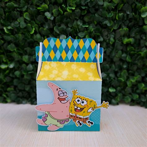 Kit Caixas Bob Esponja Elo Produtos Especiais