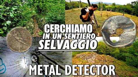 Nelle Terre Selvagge Con Il Metal Detector Una Lira Del