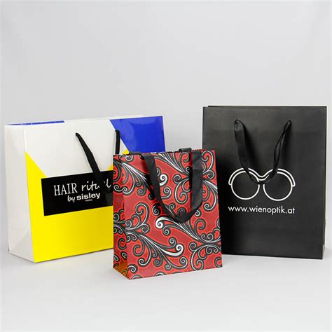 Custom Gift Bags with Ribbon Handles - Better-Package.com