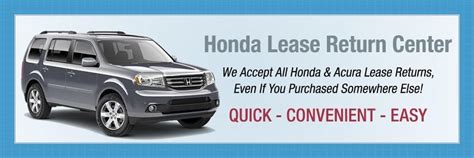 Honda Lease Return Center Westbrook Honda