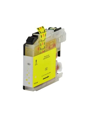 Cartucce Ink Jet Lc Xly Brother Comp Cartuccia Lc Yellow