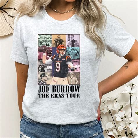 Joe Burrow The Eras Tour Shirt Vintage Joe Burrow T Shirt Etsy