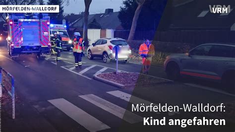 Kind bei Unfall in Mörfelden Walldorf schwer verletzt YouTube