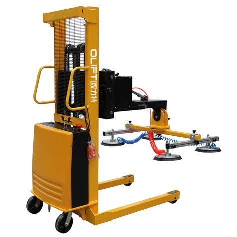 Semi Electric Vacuum Lifter Ts Glass Lifter Forklift Truck